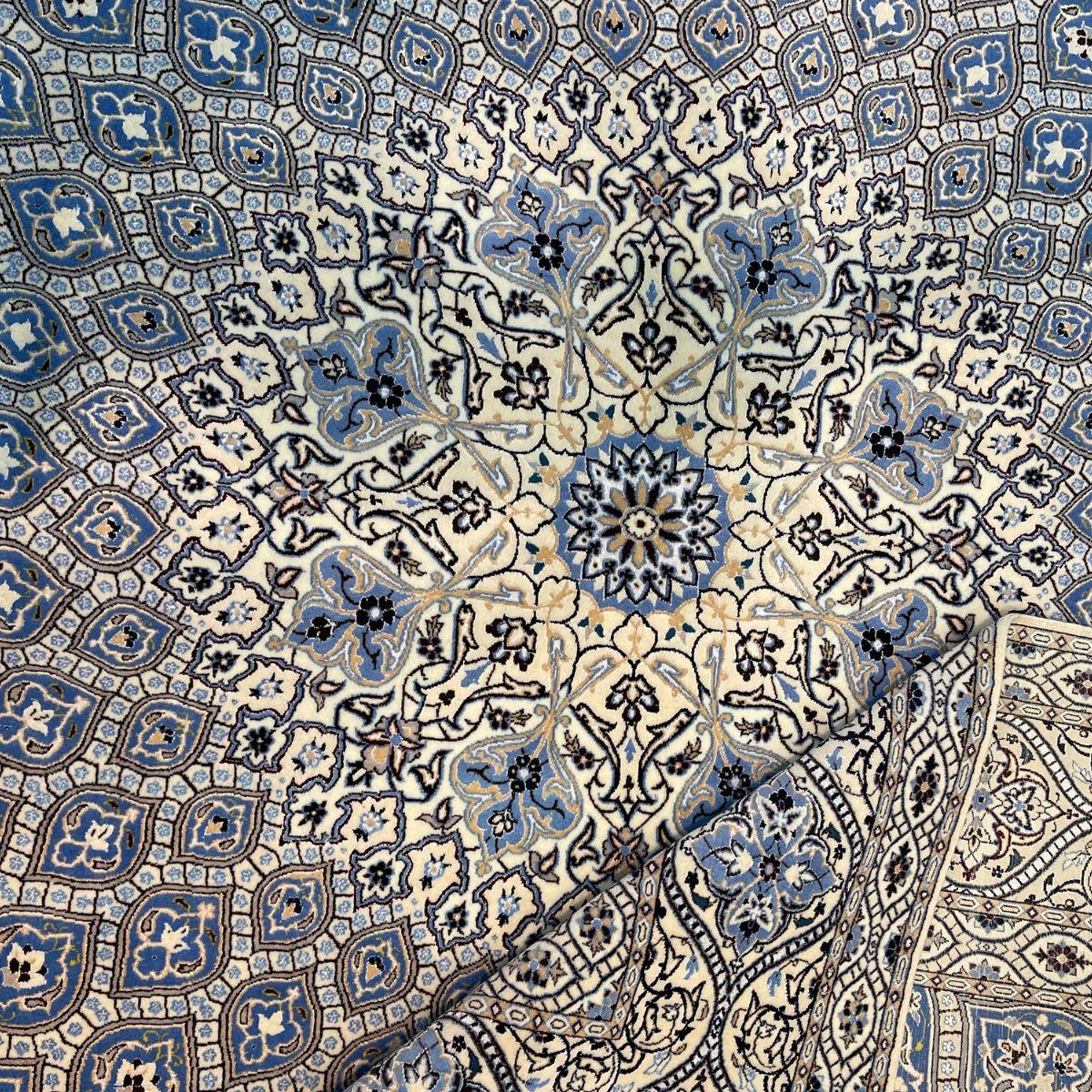 最高級ペルシャ絨毯(ナイン産)ハビビアン工房 310×205cm(FL-70368)