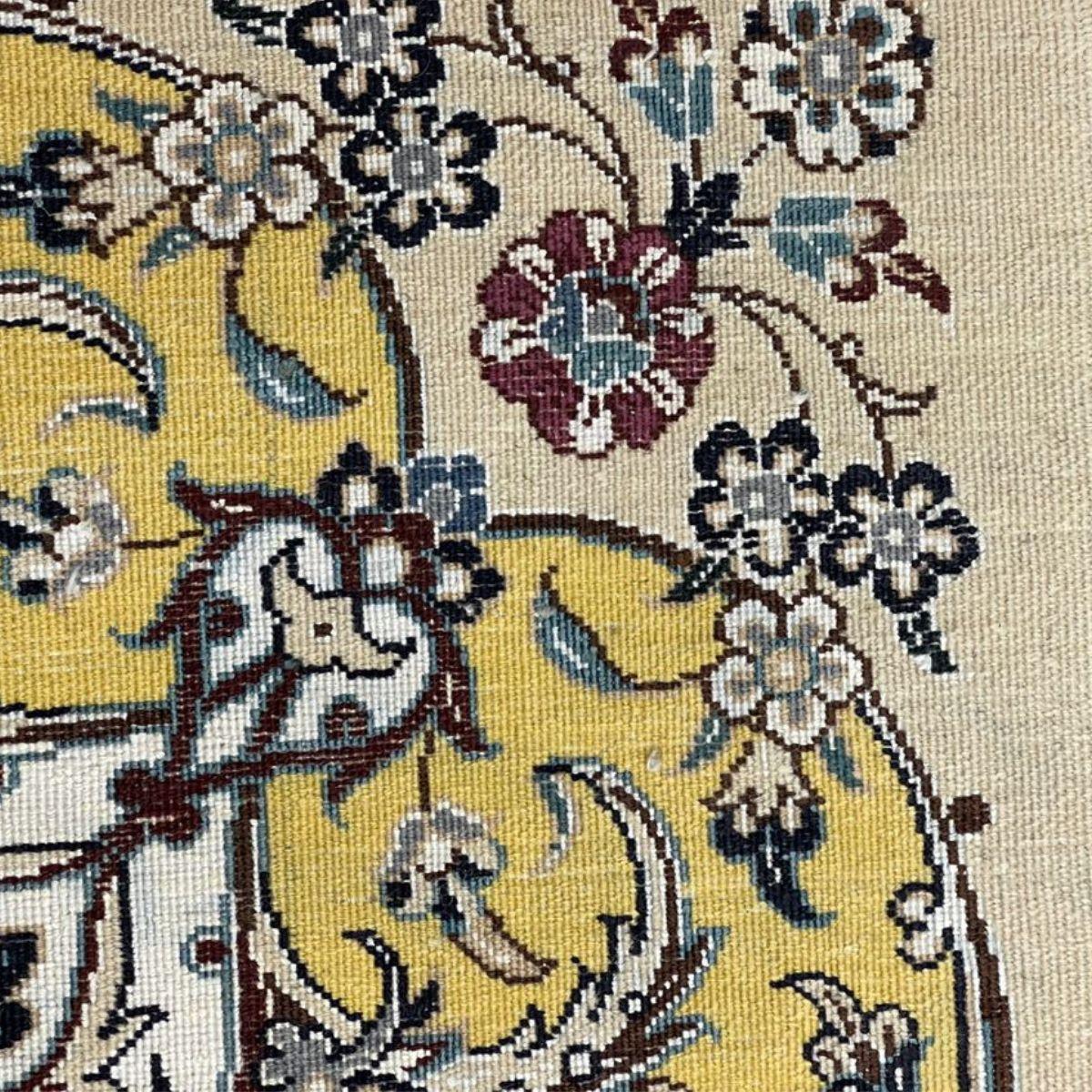 【1800万円Collection】最高級ペルシャ絨毯(ナイン産)ハビビアン工房 301×205cm(FL-70370)