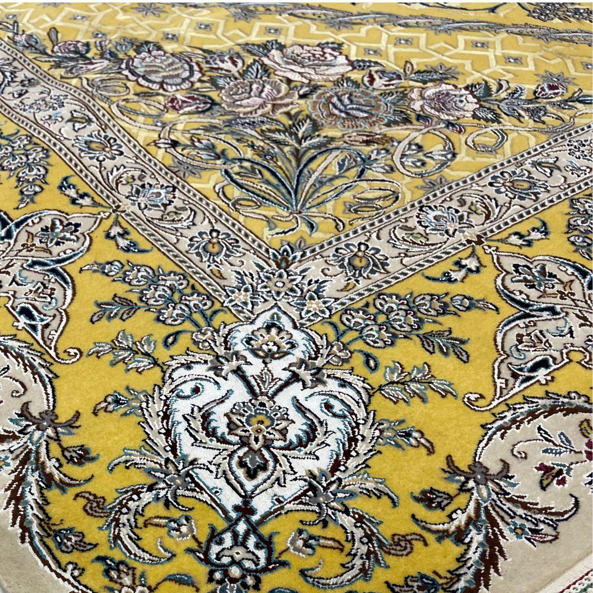 【1800万円Collection】最高級ペルシャ絨毯(ナイン産)ハビビアン工房 301×205cm(FL-70370)