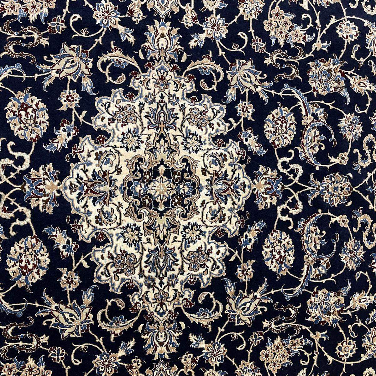最高級ペルシャ絨毯(ナイン産)ハビビアン工房 277×164cm(FL-70372)