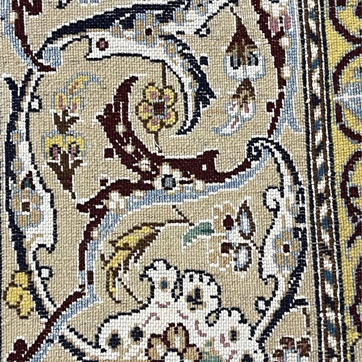最高級ペルシャ絨毯(ナイン産)ハビビアン工房 248×152cm(FL-70373)
