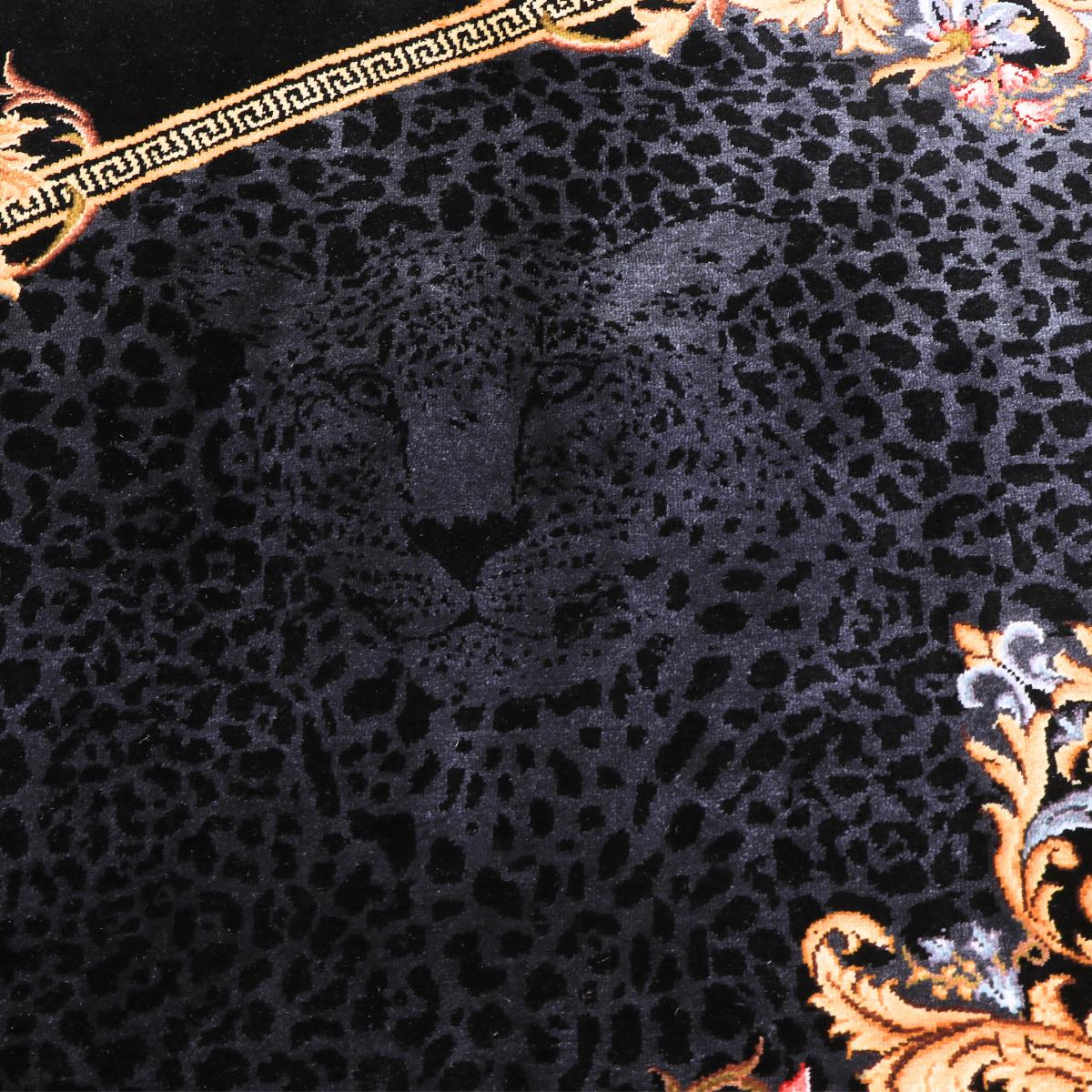 高級ペルシャ絨毯(シルク100%)ハカミ・マラーム工房 202×137cm(FN-70307)