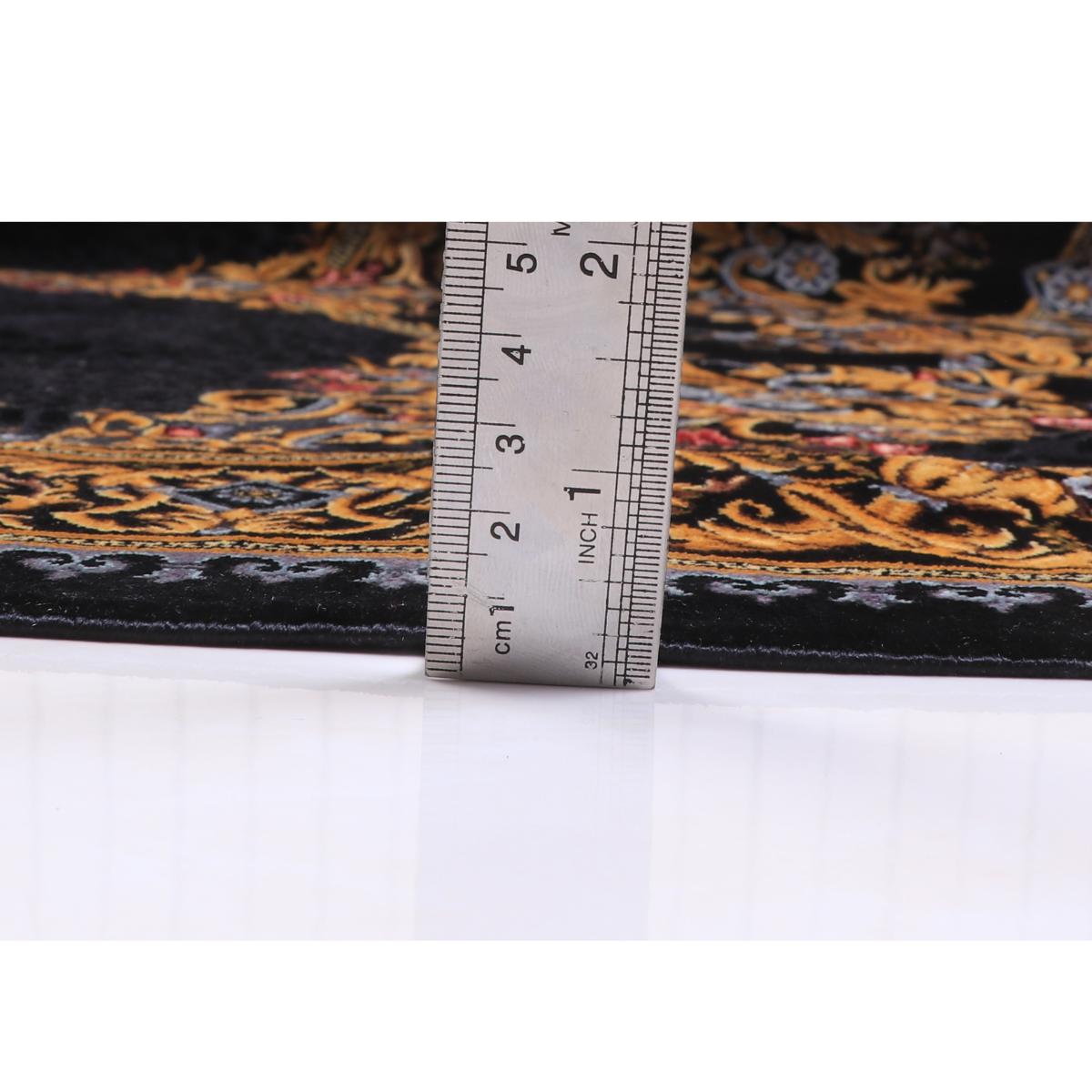 高級ペルシャ絨毯(シルク100%)ハカミ・マラーム工房 202×137cm(FN-70307)