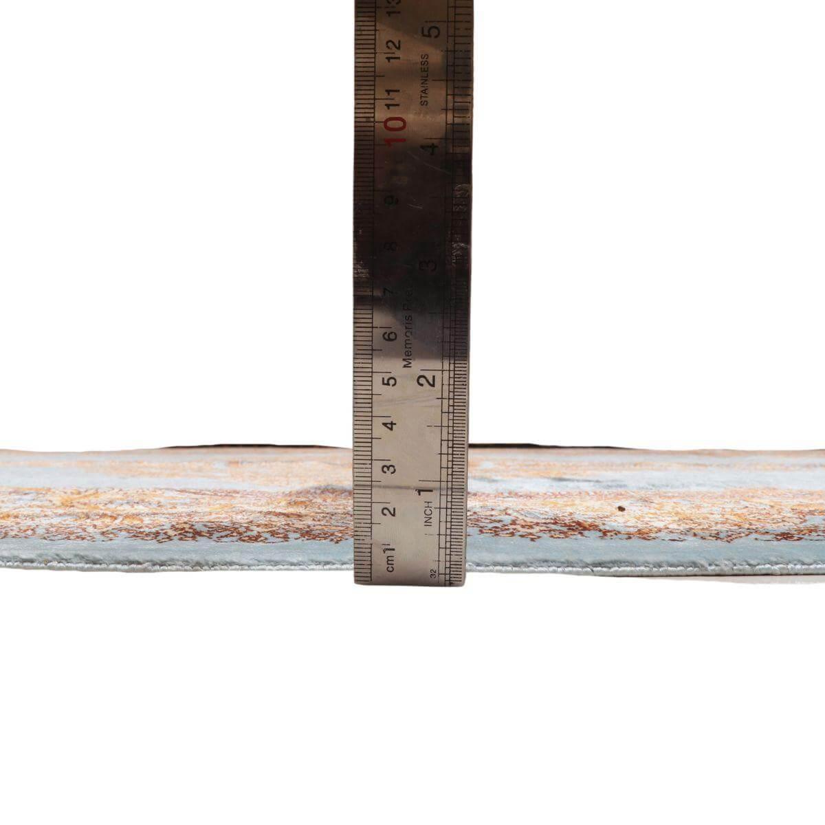 高級ペルシャ絨毯(シルク100%)ヌーリ工房 158×102cm(FN-70356)