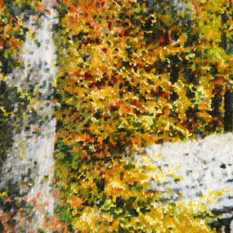 ペルシャ絨毯タブリーズ絵画 58×119cm(FP-22168)