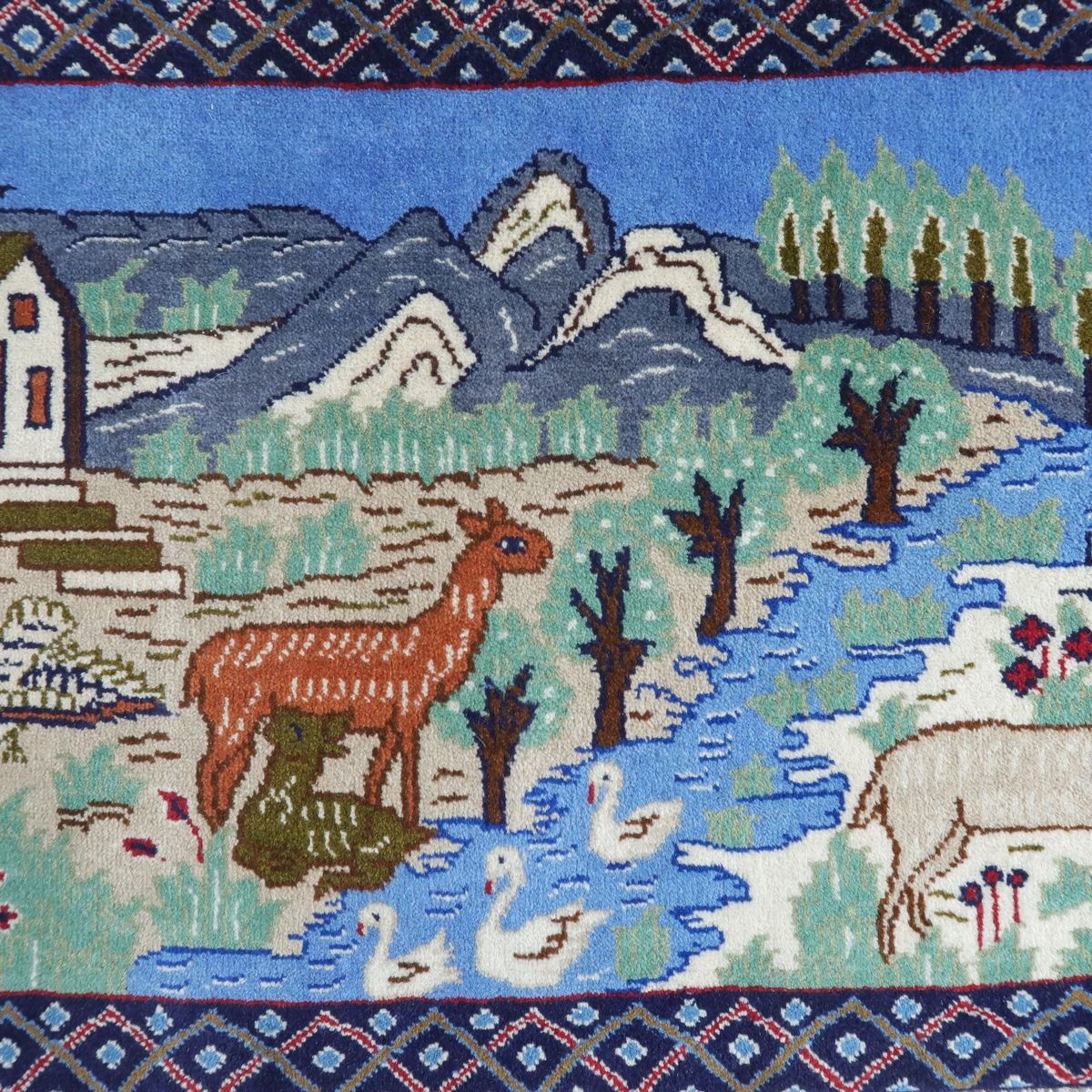 トライバルラグ/シラーズ  56×88cm(FS-11076)