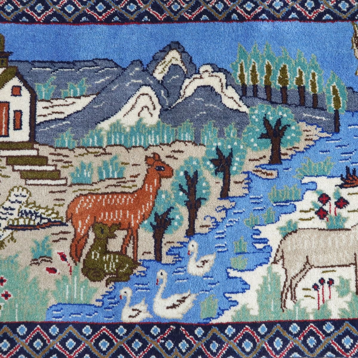 トライバルラグ/シラーズ  57×85cm(FS-11077)