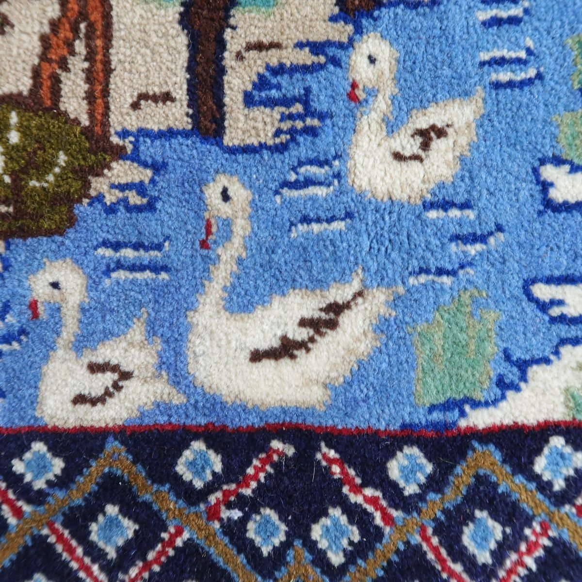 トライバルラグ/シラーズ  57×85cm(FS-11077)