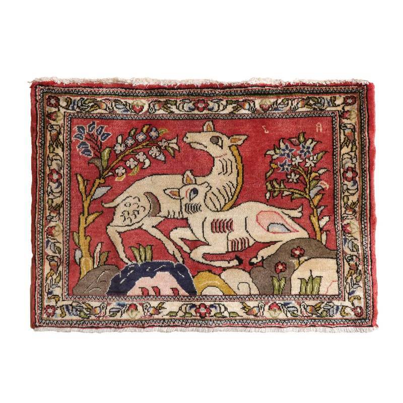 ビンテージ トライバルラグ/アラク 1970年以前/56×81cm(FS-22040)