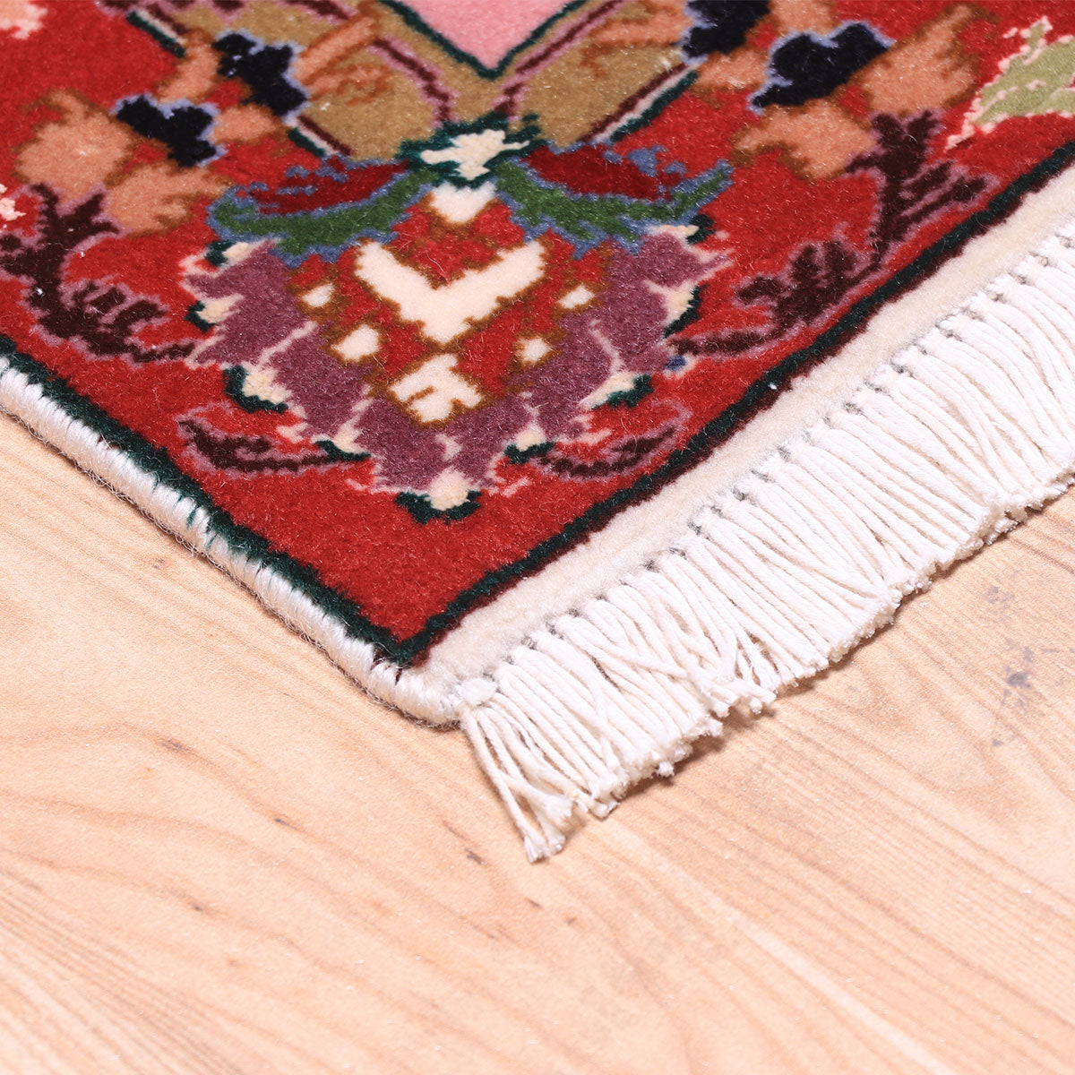 ペルシャ絨毯(イラン産)タブリーズ 92×62cm(FS-70011)