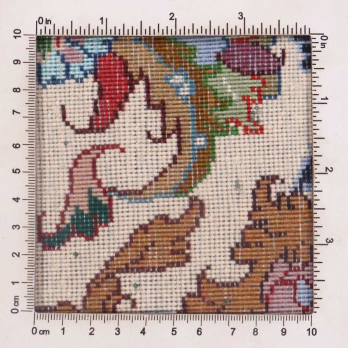 ペルシャ絨毯(イラン産)タブリーズ 92×62cm(FS-70011)