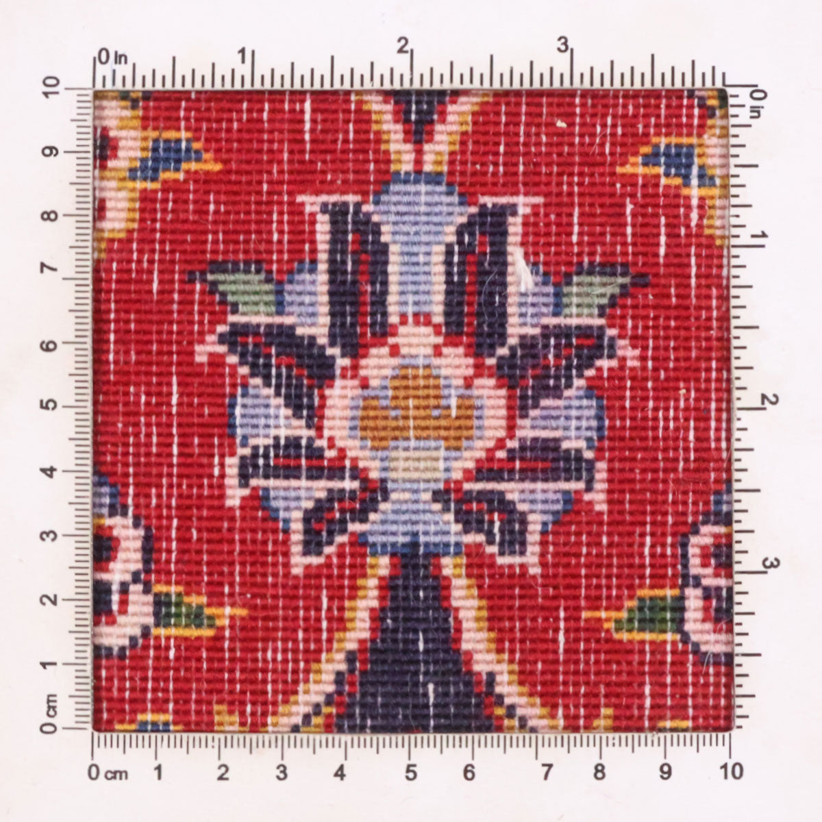 ペルシャ絨毯(イラン産)カーシャーン 98×70cm(FS-70015)