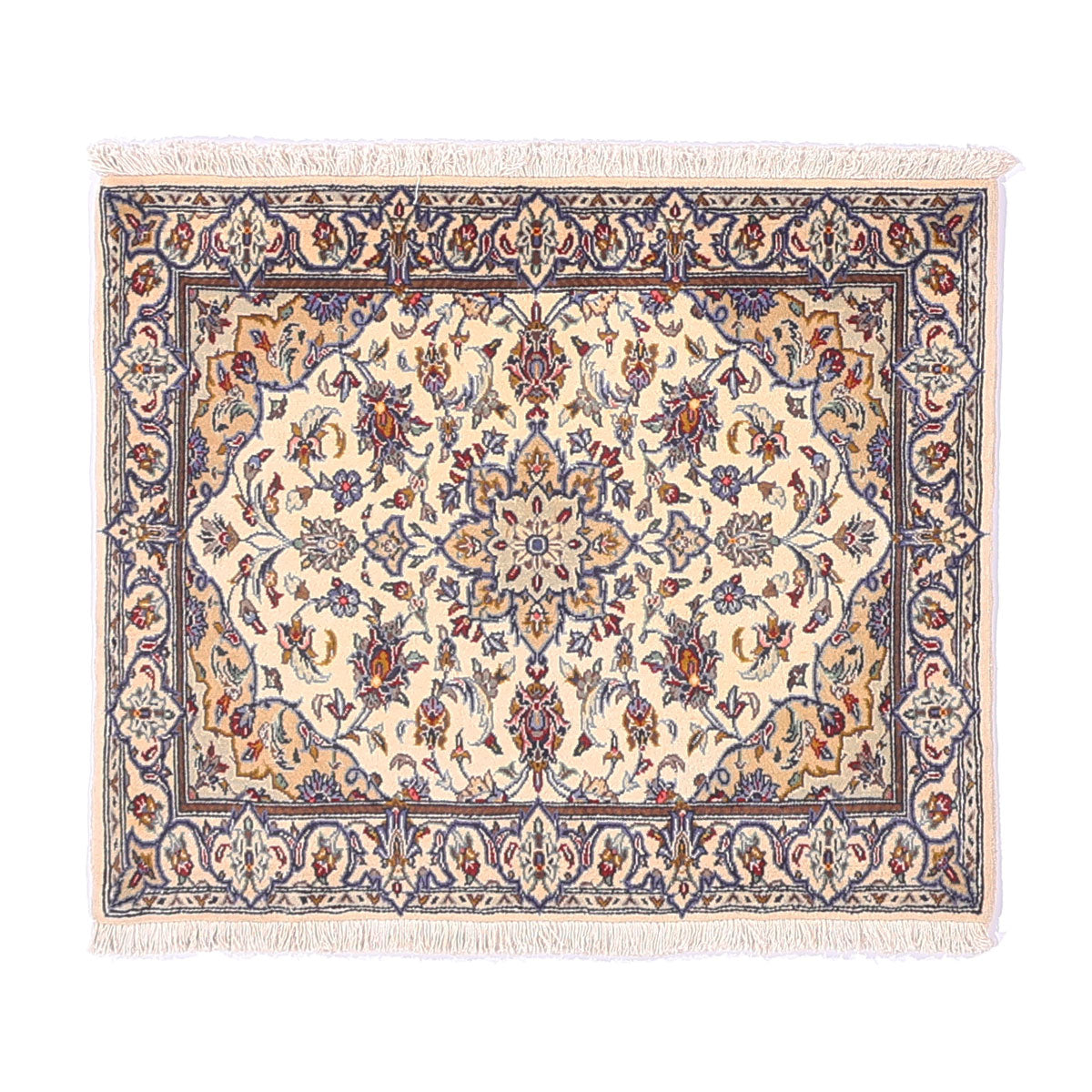 ペルシャ絨毯(イラン産)カーシャーン 93×77cm(FS-70017)