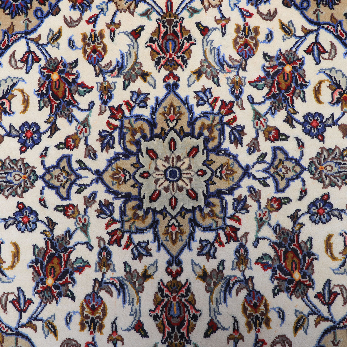 ペルシャ絨毯(イラン産)カーシャーン 93×77cm(FS-70017)
