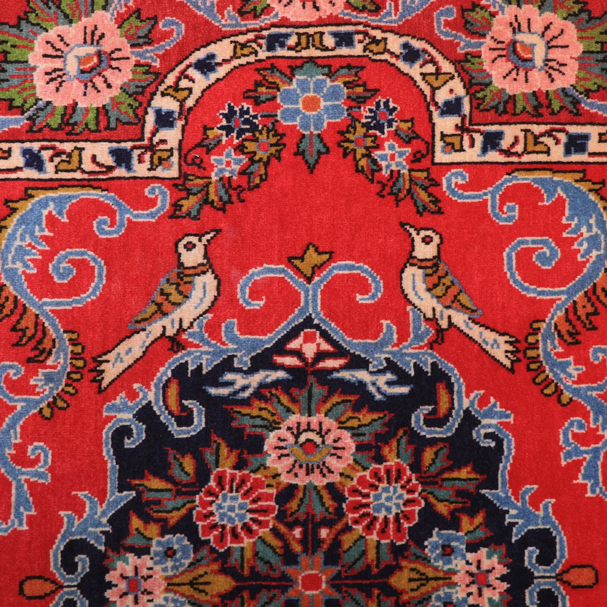 ペルシャ絨毯(イラン産)カーシャーン 94×70cm(FS-70018)