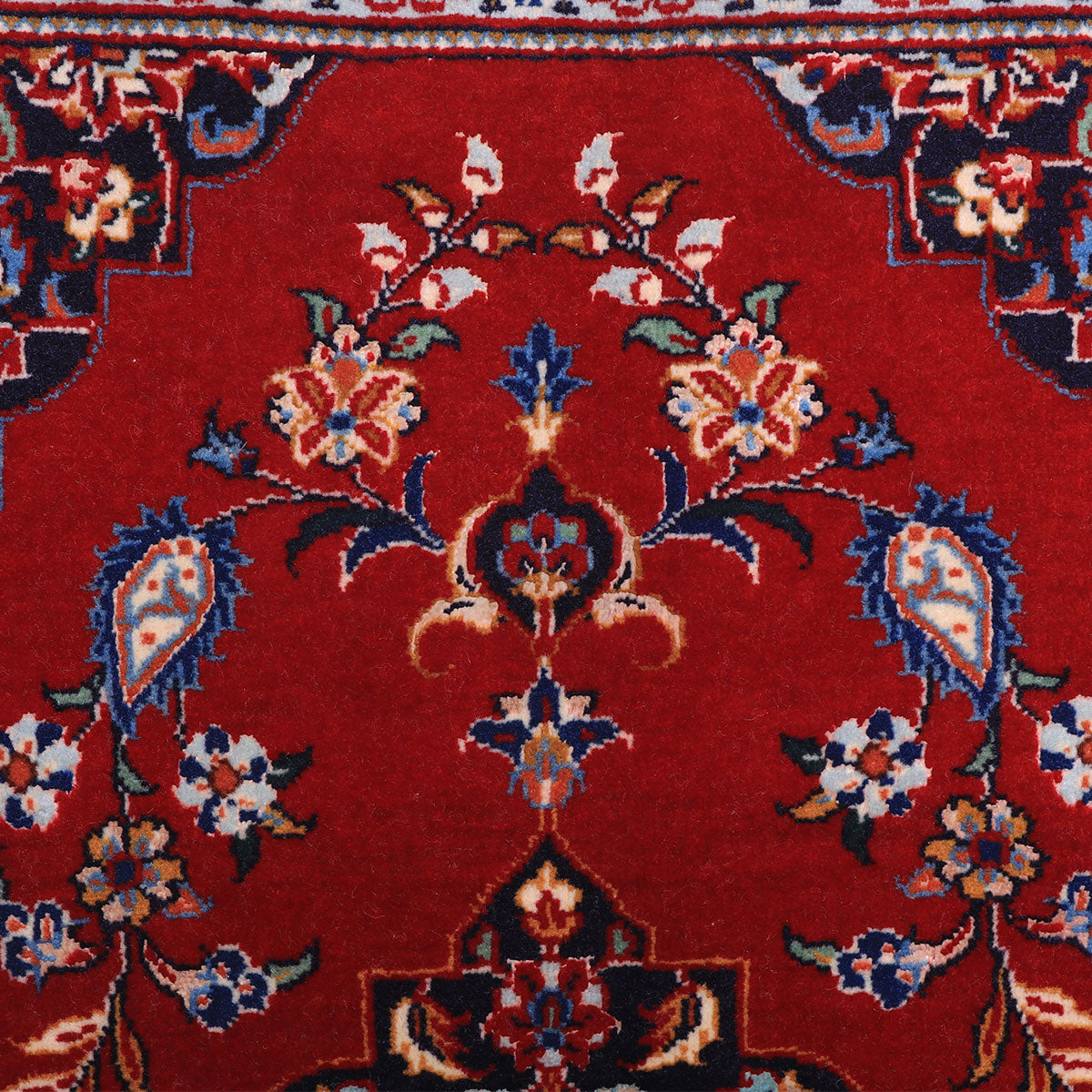 ペルシャ絨毯(イラン産)カーシャーン 91×69cm(FS-70019)