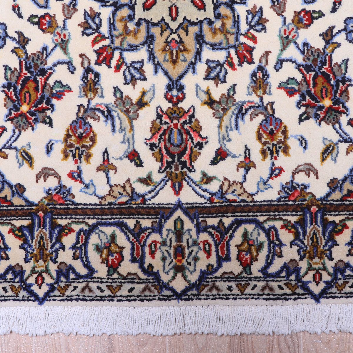 ペルシャ絨毯(イラン産)カーシャーン 96×76cm(FS-70021)