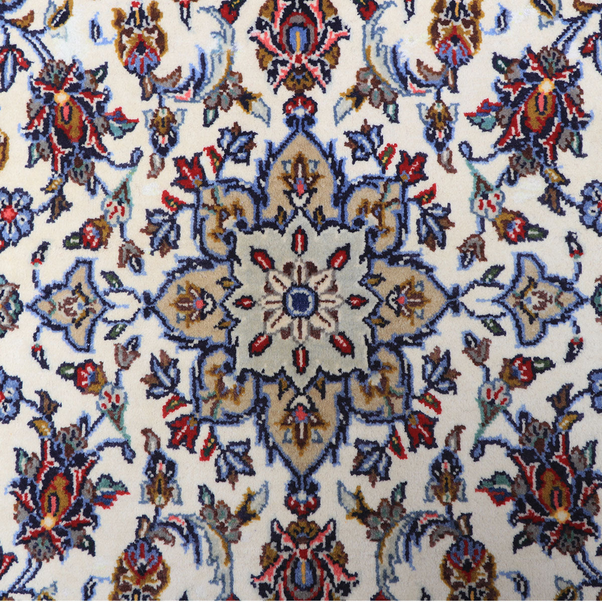 ペルシャ絨毯(イラン産)カーシャーン 96×76cm(FS-70021)