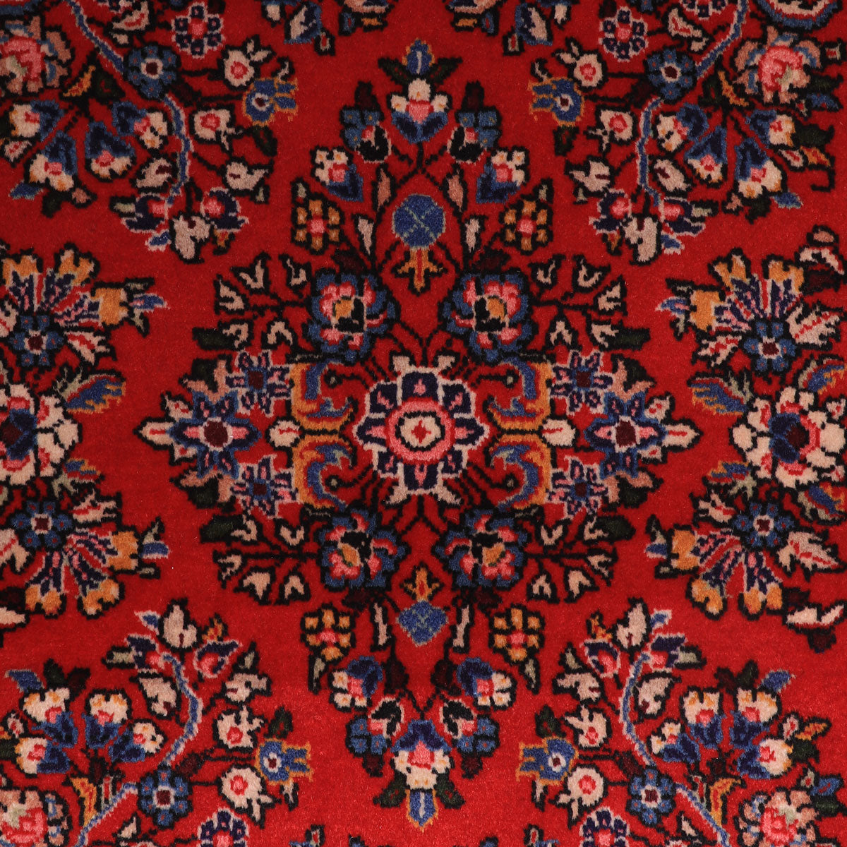 ペルシャ絨毯(イラン産)サルーク 132×79cm(FS-70022)