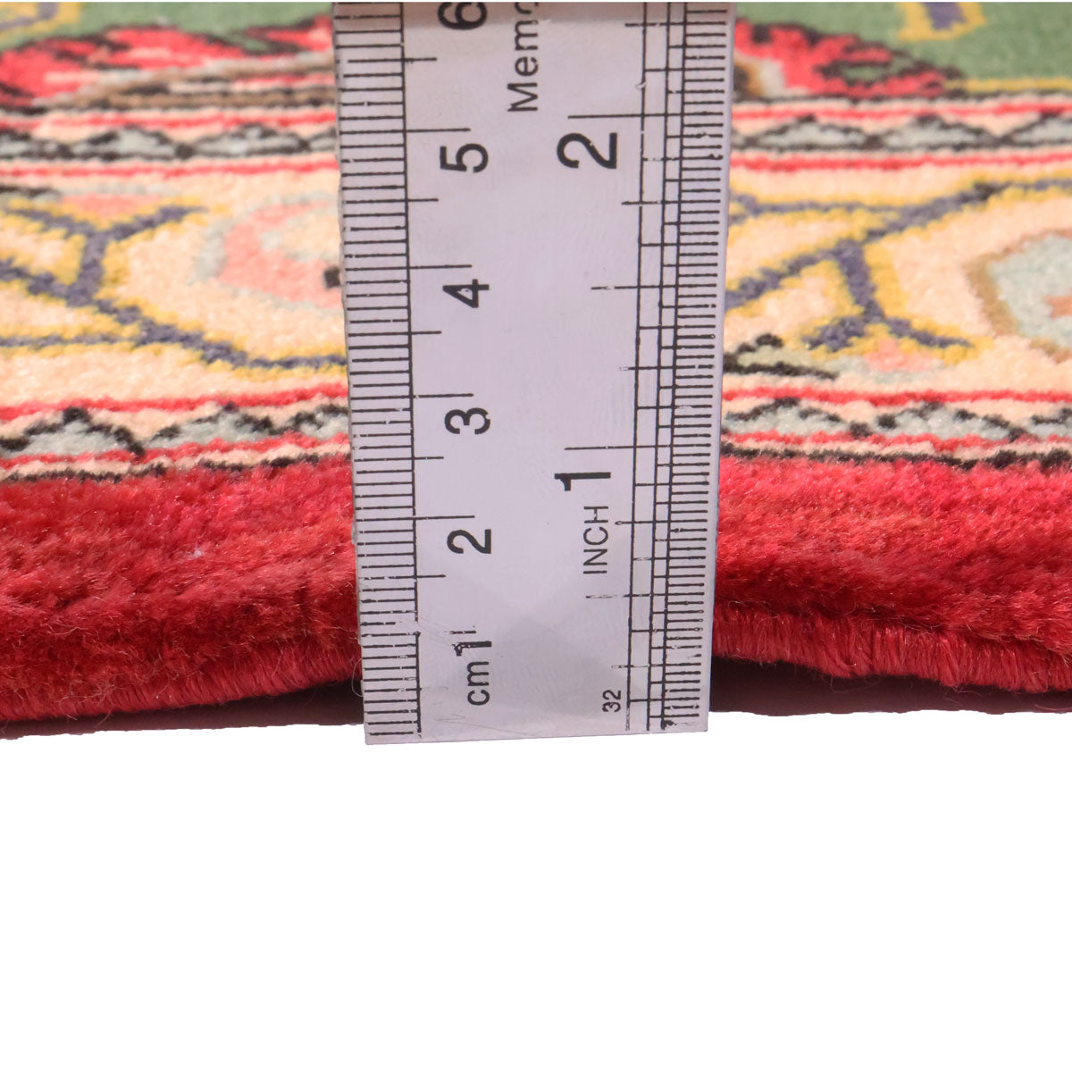 ペルシャ絨毯(イラン産)クム 97×63cm(FS-70025)