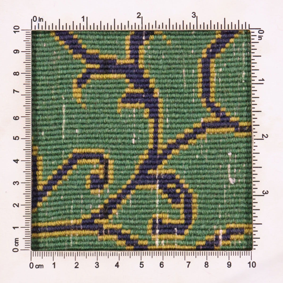 ペルシャ絨毯(イラン産)クム 97×63cm(FS-70025)
