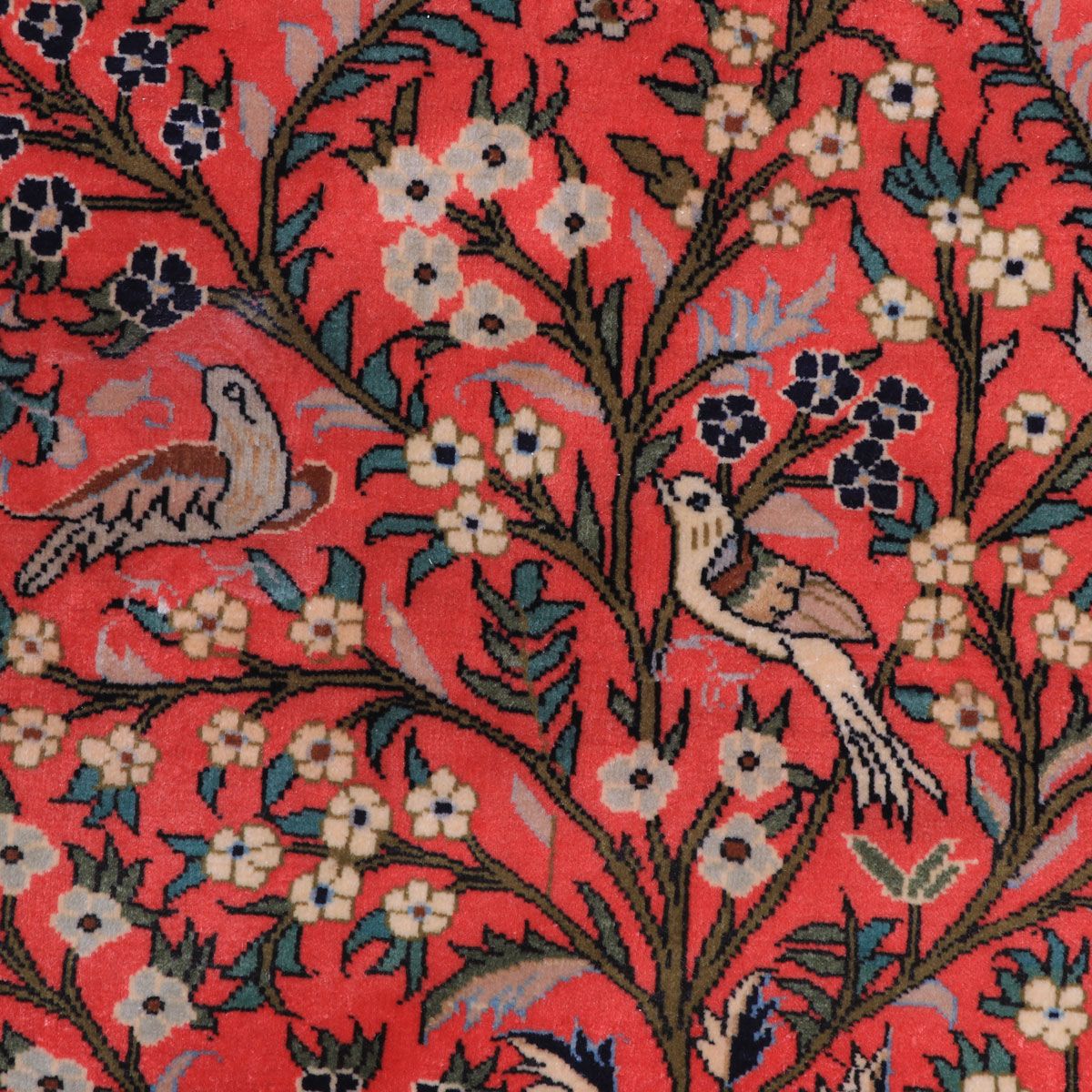 ペルシャ絨毯(イラン産)クム 116×86cm(FS-70026)