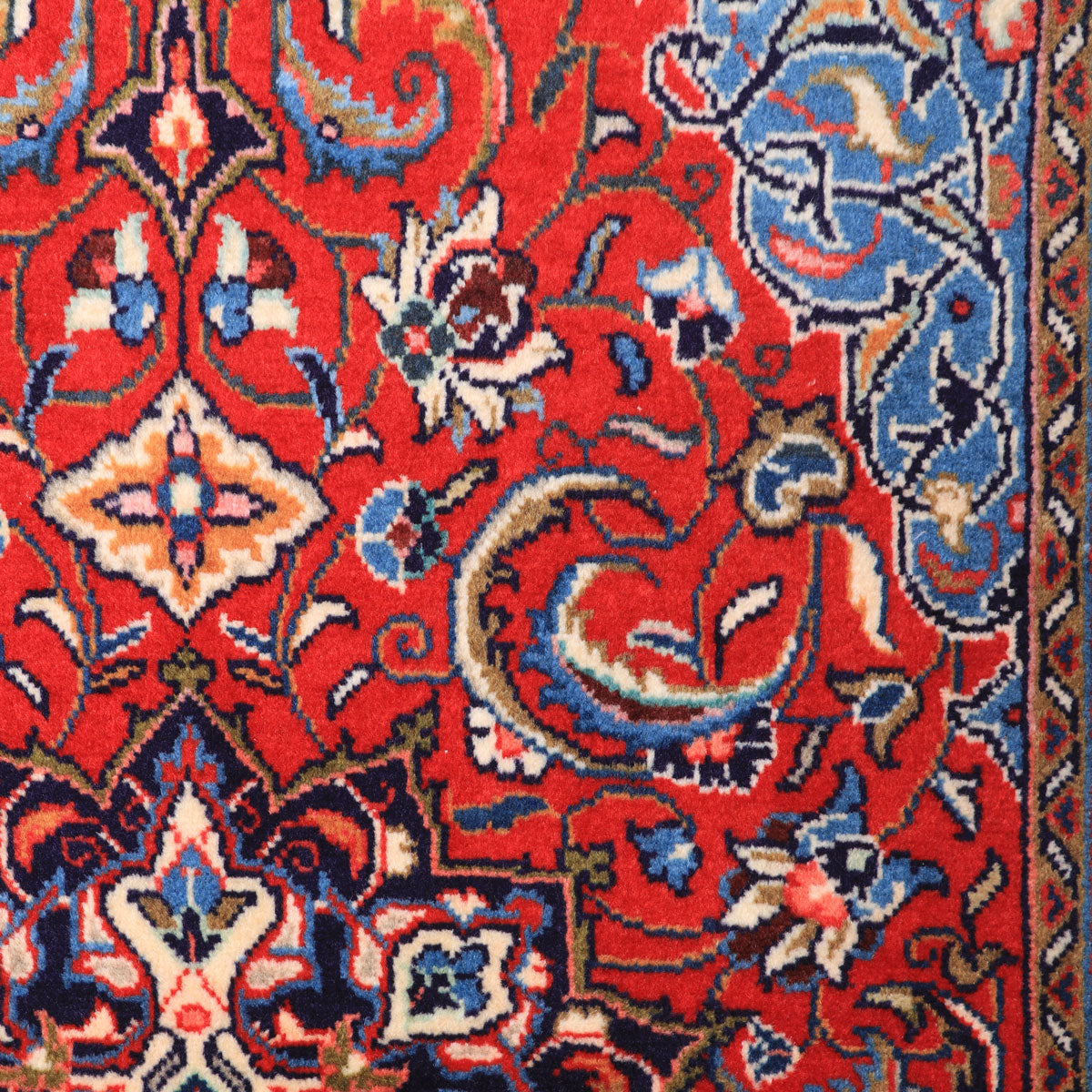 ペルシャ絨毯(イラン産)サルーク 132×77cm(FS-70027)