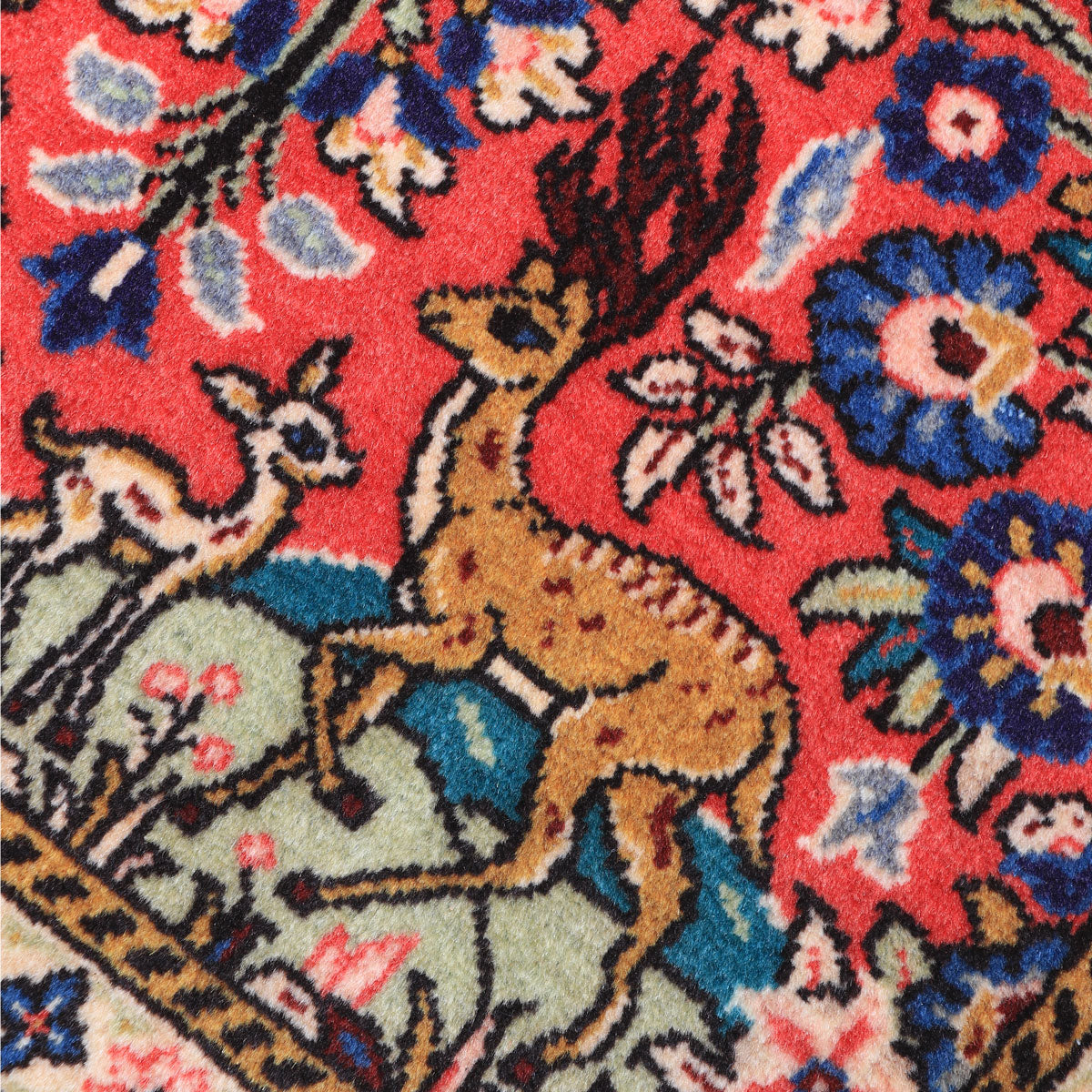 ペルシャ絨毯(イラン産)サルーク 103×69cm(FS-70028)