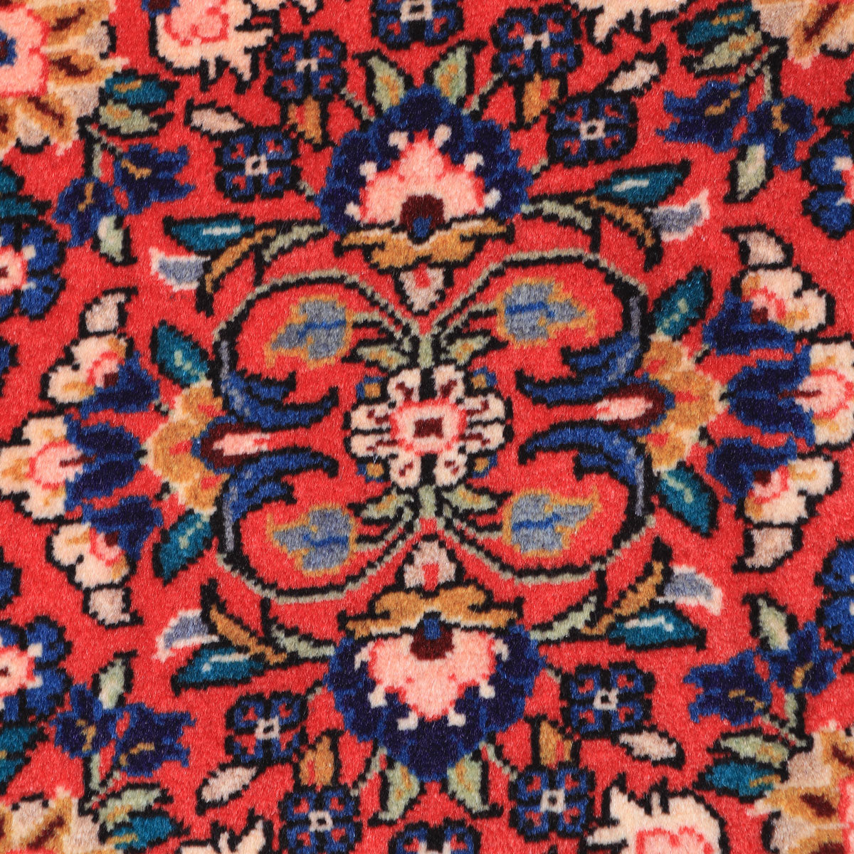 ペルシャ絨毯(イラン産)サルーク 103×69cm(FS-70028)