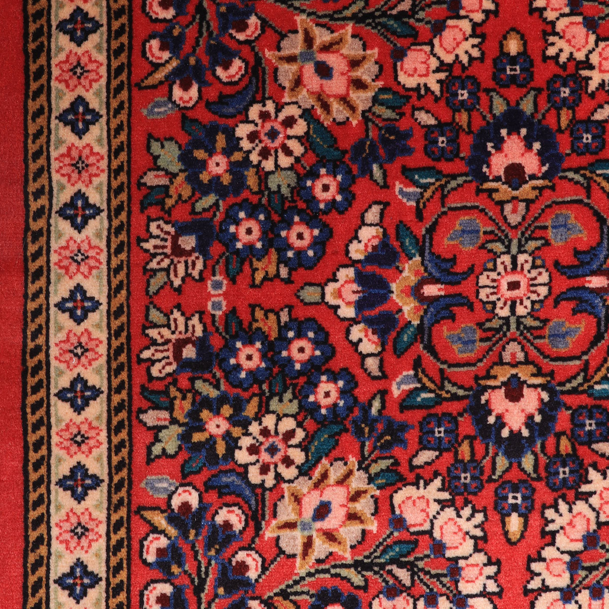 ペルシャ絨毯(イラン産)サルーク 105×67cm(FS-70029)