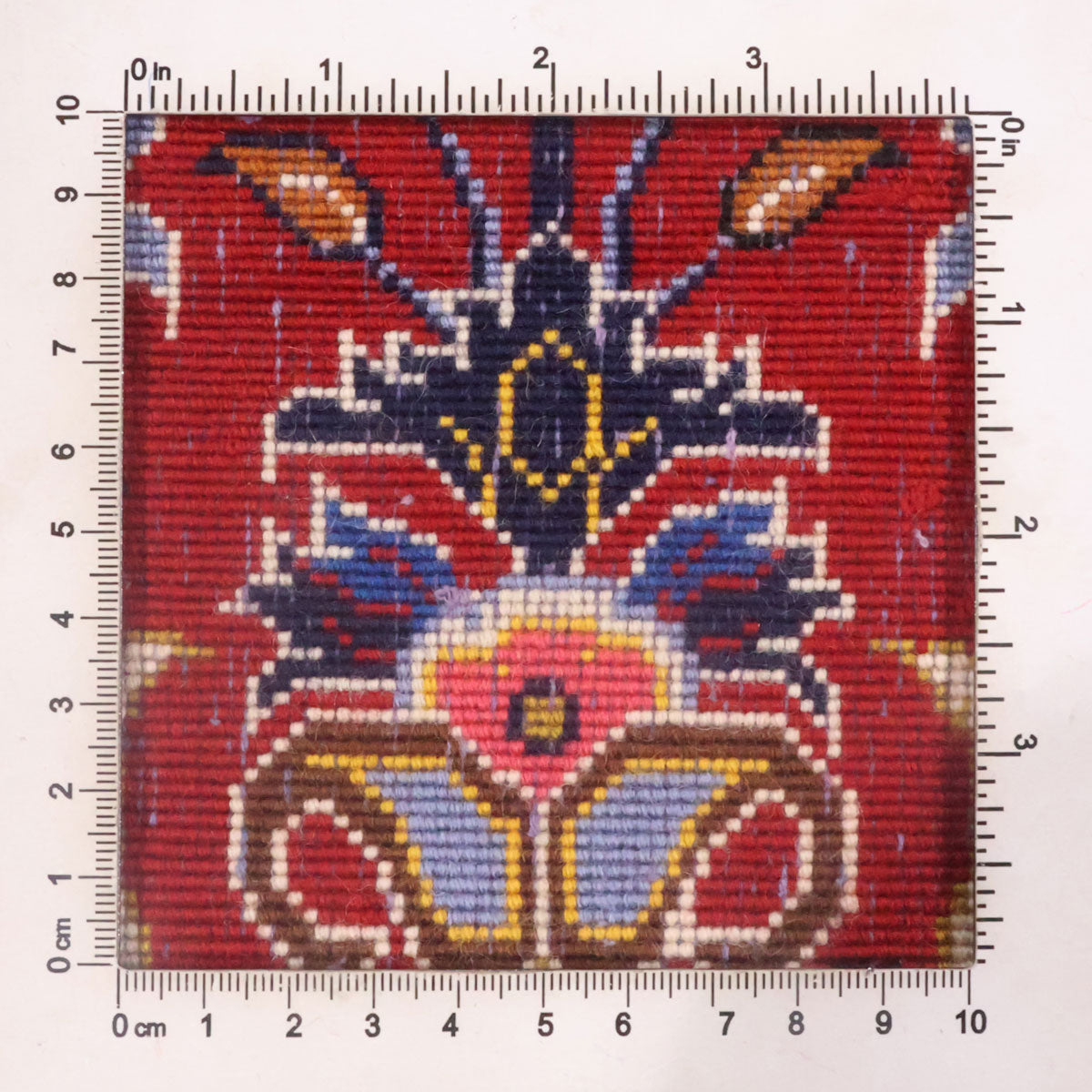 ペルシャ絨毯(イラン産)カーシャーン 101×64cm(FS-70031)