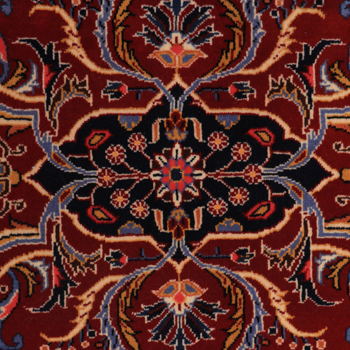 ペルシャ絨毯(イラン産)カーシャーン 101×64cm(FS-70031)