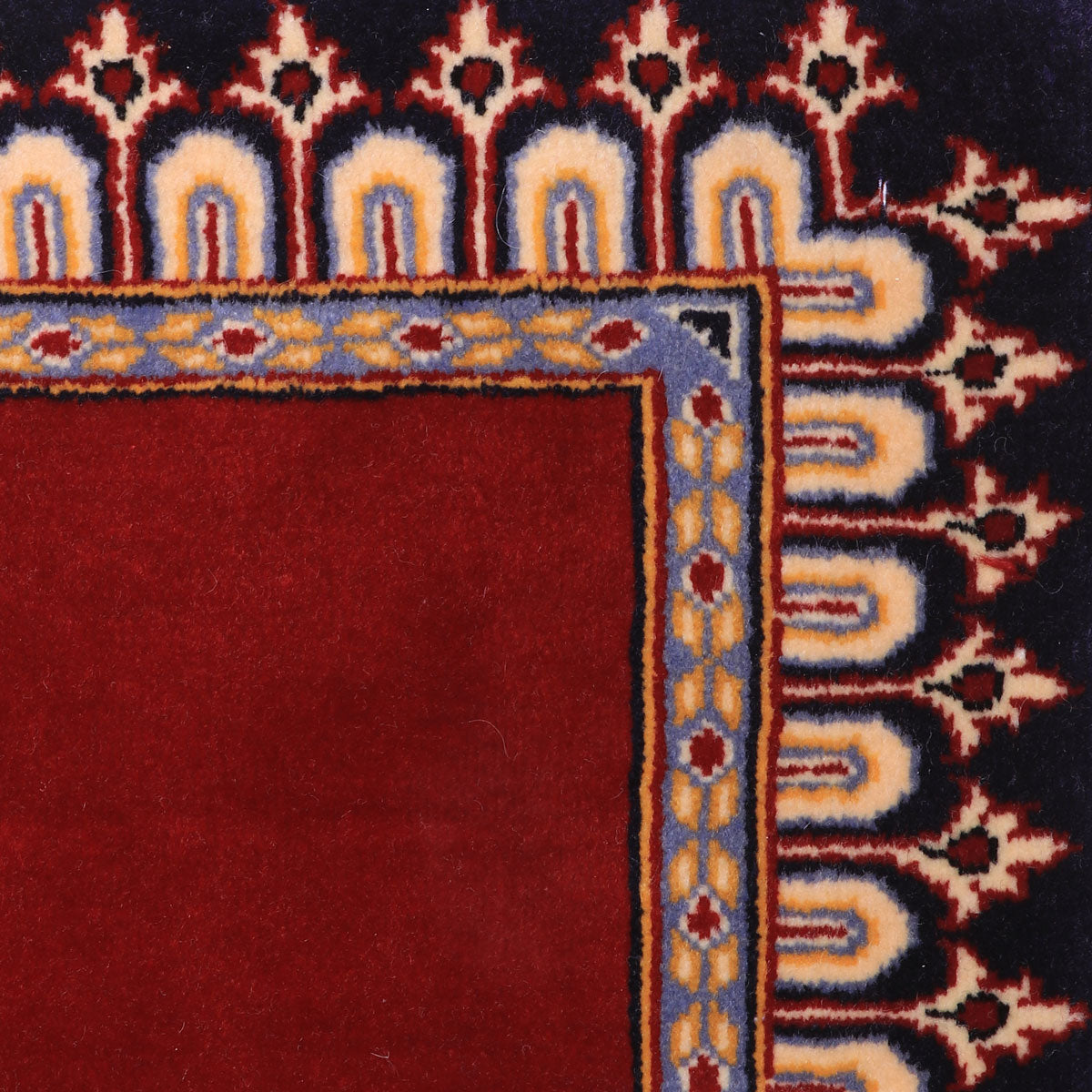 ペルシャ絨毯(イラン産)カーシャーン 101×64cm(FS-70031)
