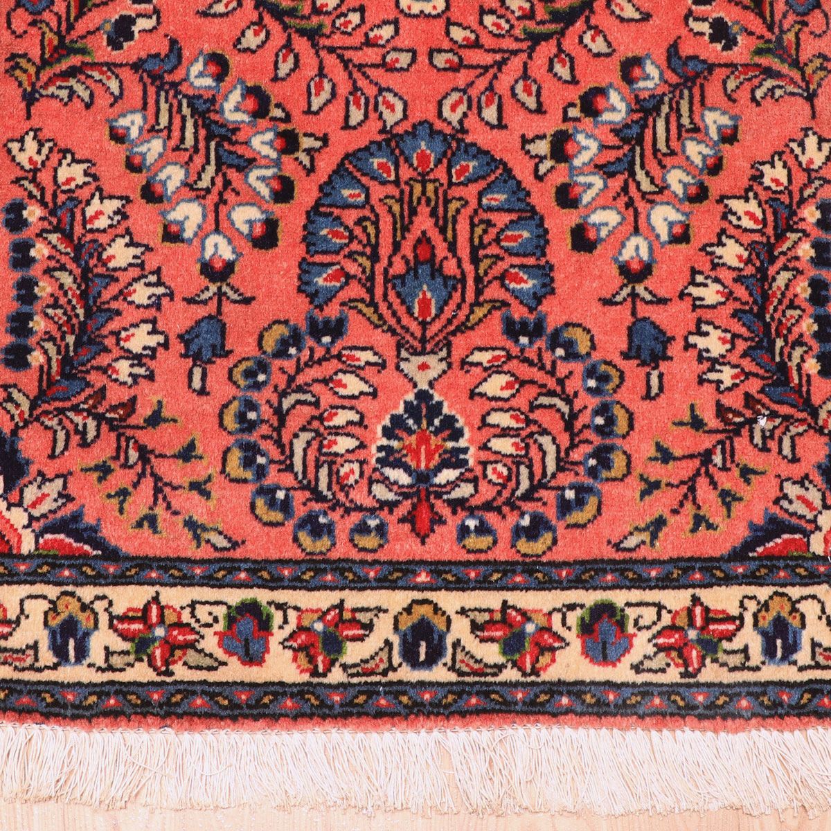 ペルシャ絨毯(イラン産)サルーク 127×67cm(FS-70036)