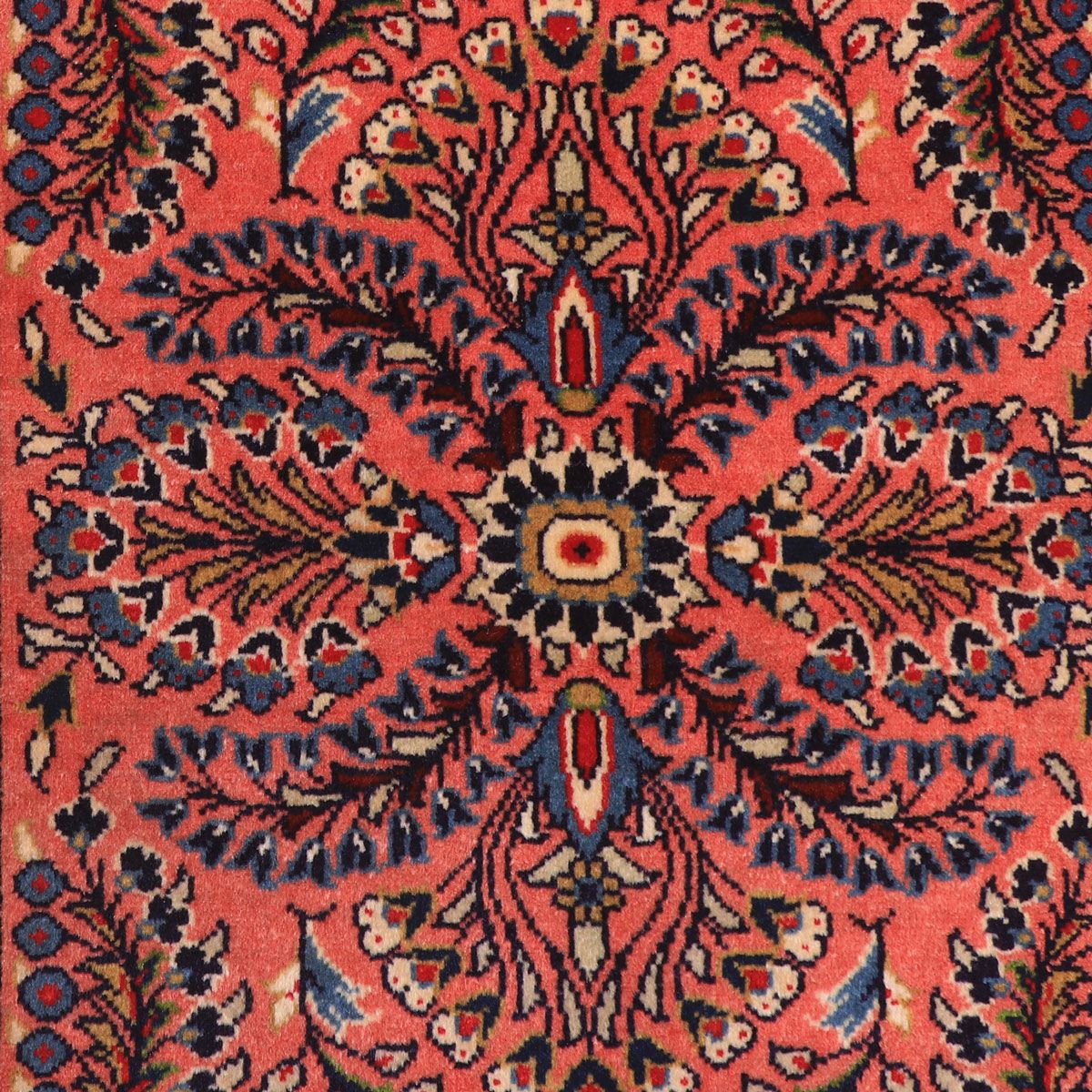 ペルシャ絨毯(イラン産)サルーク 127×67cm(FS-70036)