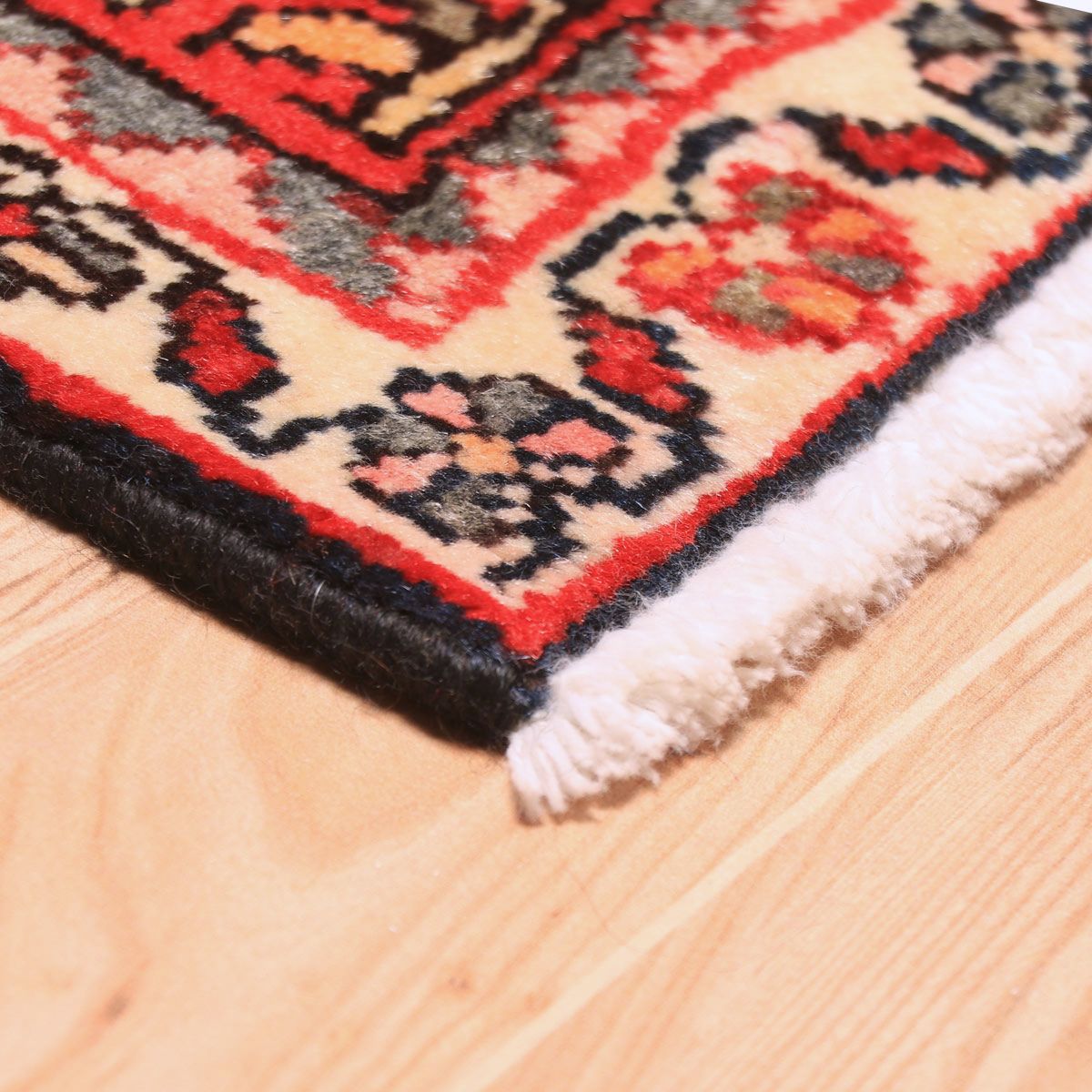 ペルシャ絨毯(イラン産)サルーク 77×57cm(FS-70038)