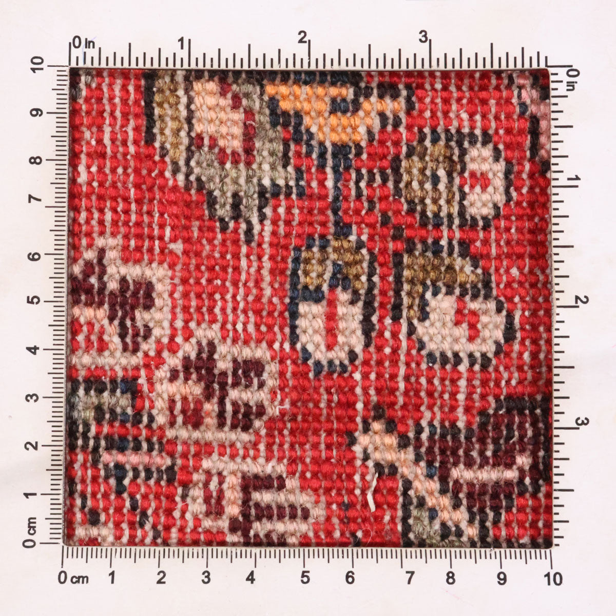 ペルシャ絨毯(イラン産)サルーク 77×57cm(FS-70038)