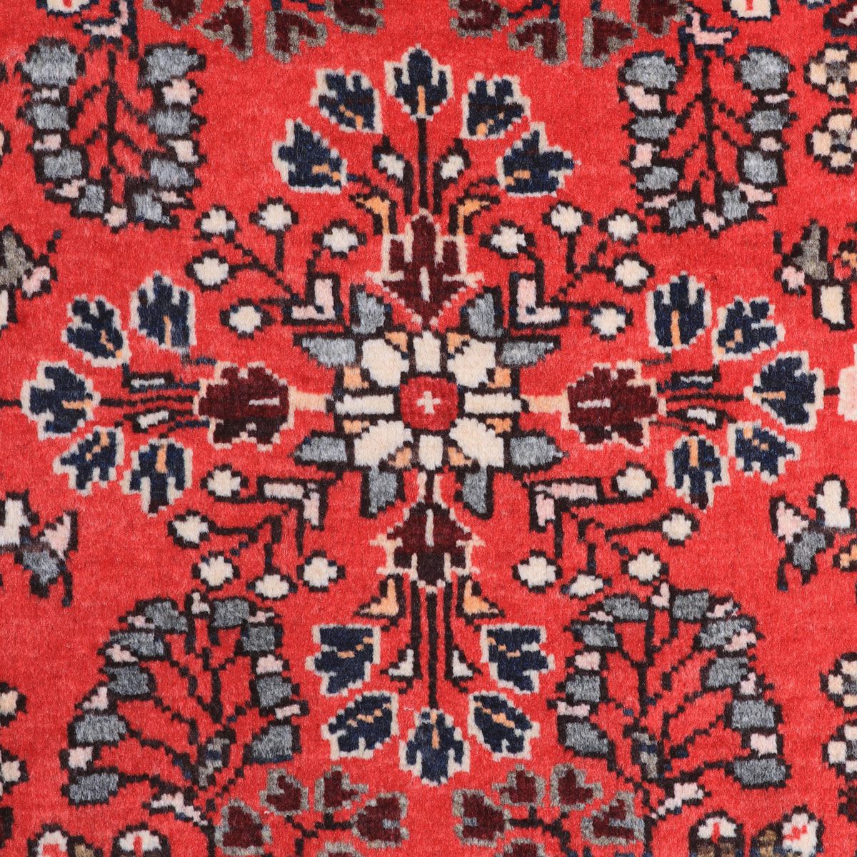 ペルシャ絨毯(イラン産)サルーク 77×57cm(FS-70038)