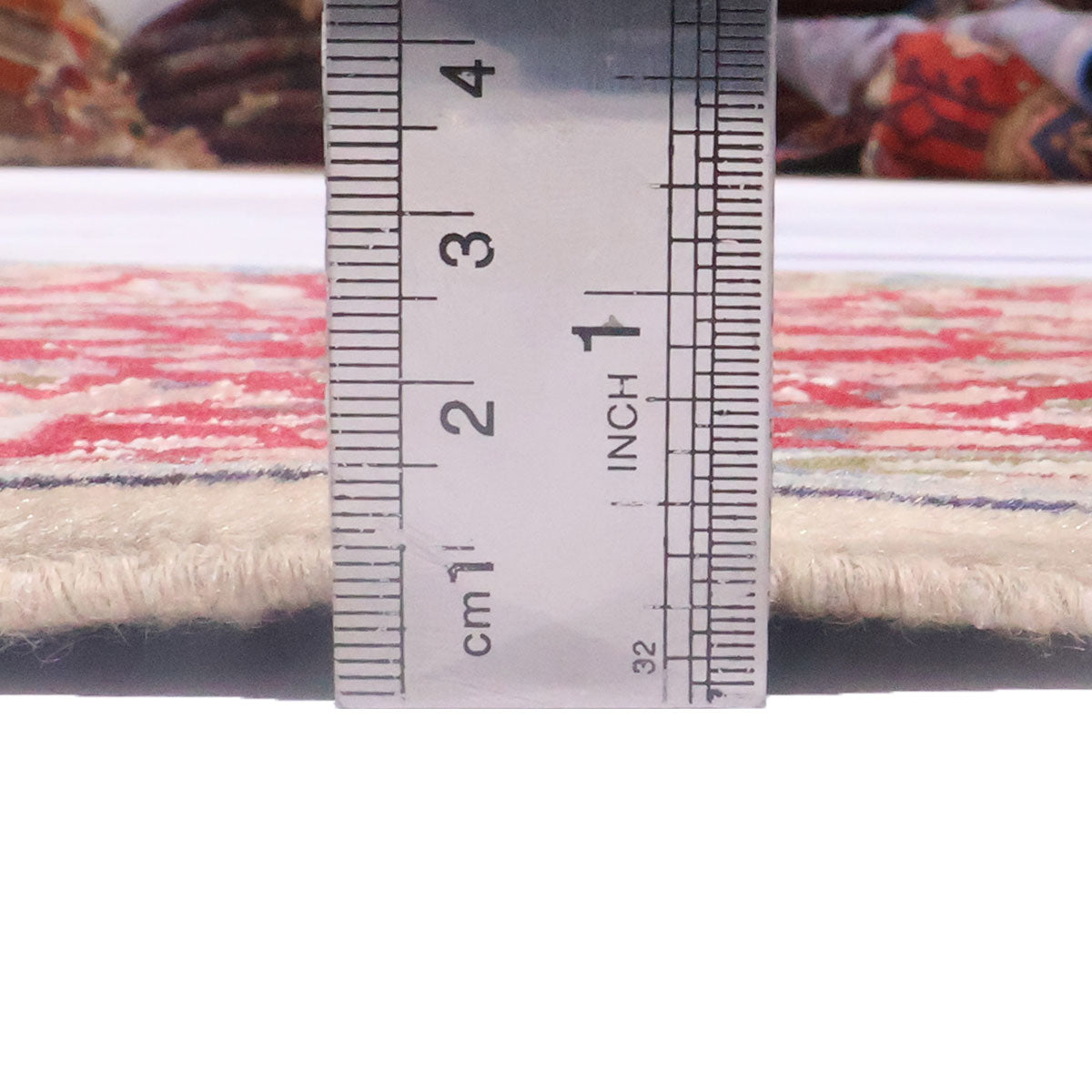 ペルシャ絨毯(イラン産)ナイン 56×47cm(FS-70042)
