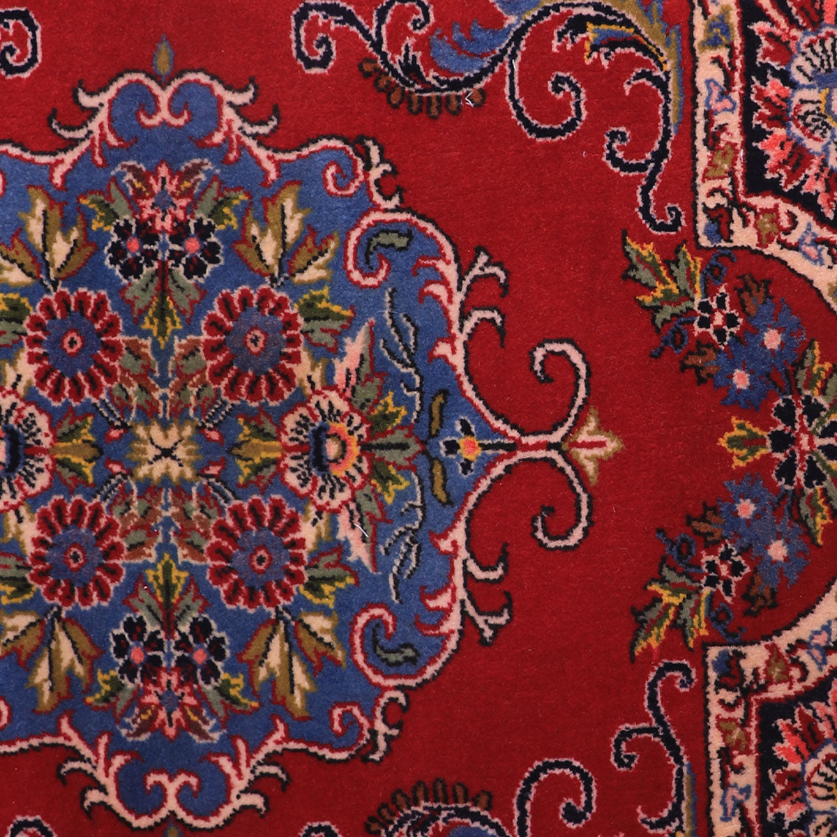 ペルシャ絨毯(イラン産)カーシャーン 91×69cm(FS-70045)