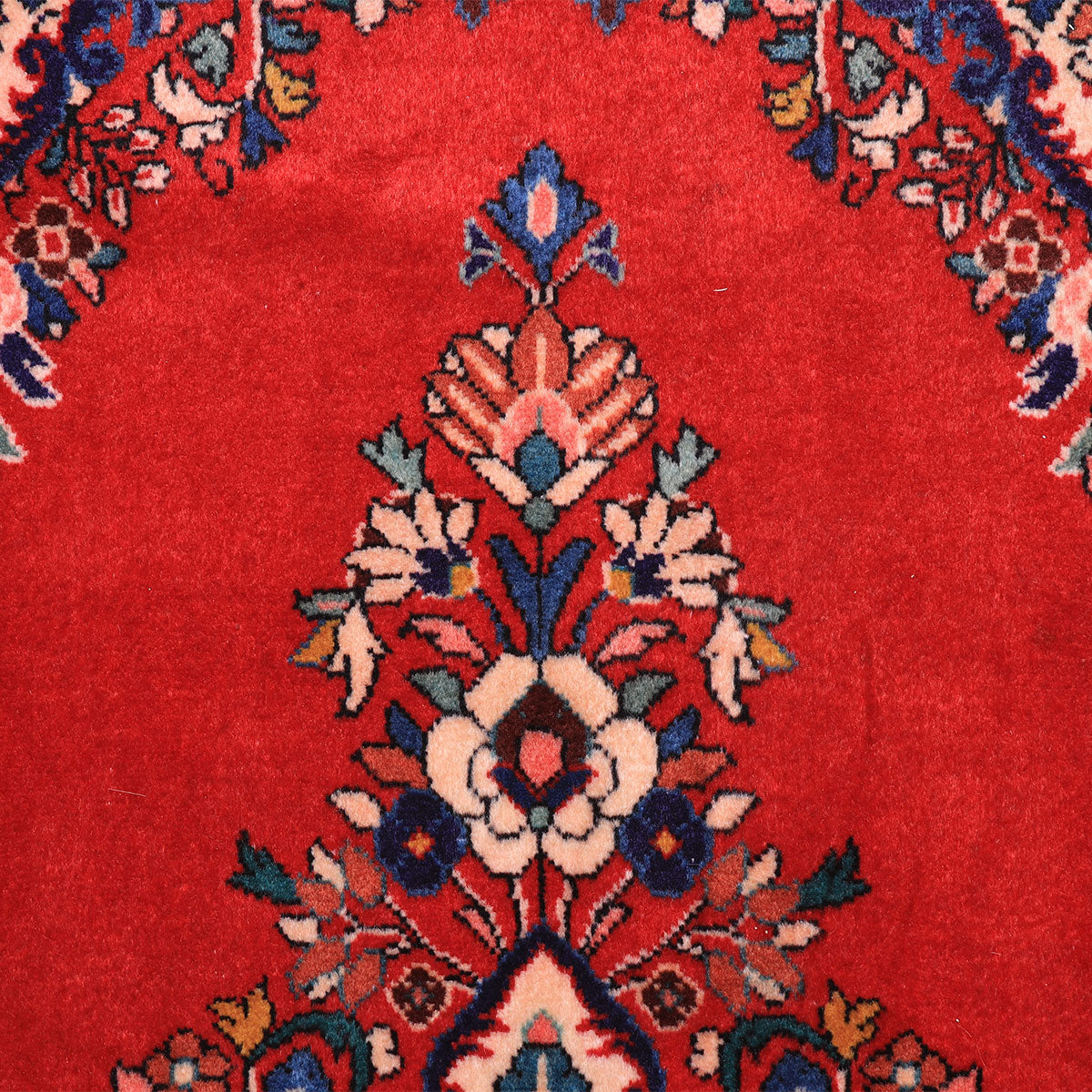 ペルシャ絨毯(イラン産)サルーク 130×62cm(FS-70046)