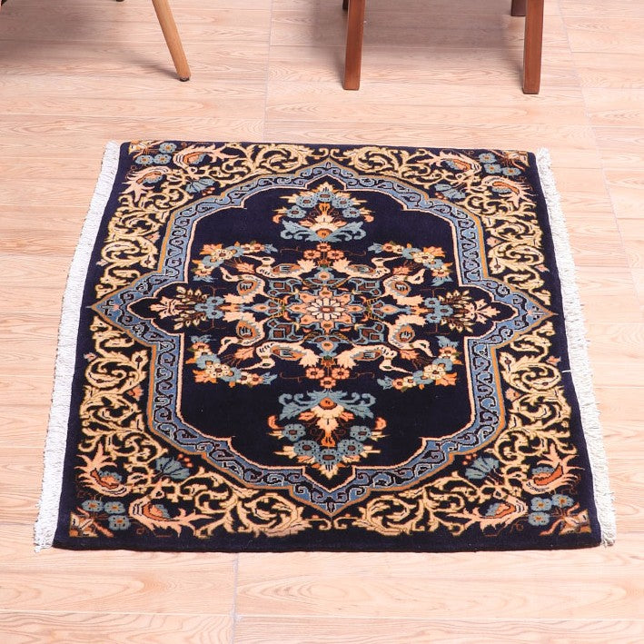 ペルシャ絨毯(イラン産)ケルマン 99×73cm(FS-70049)