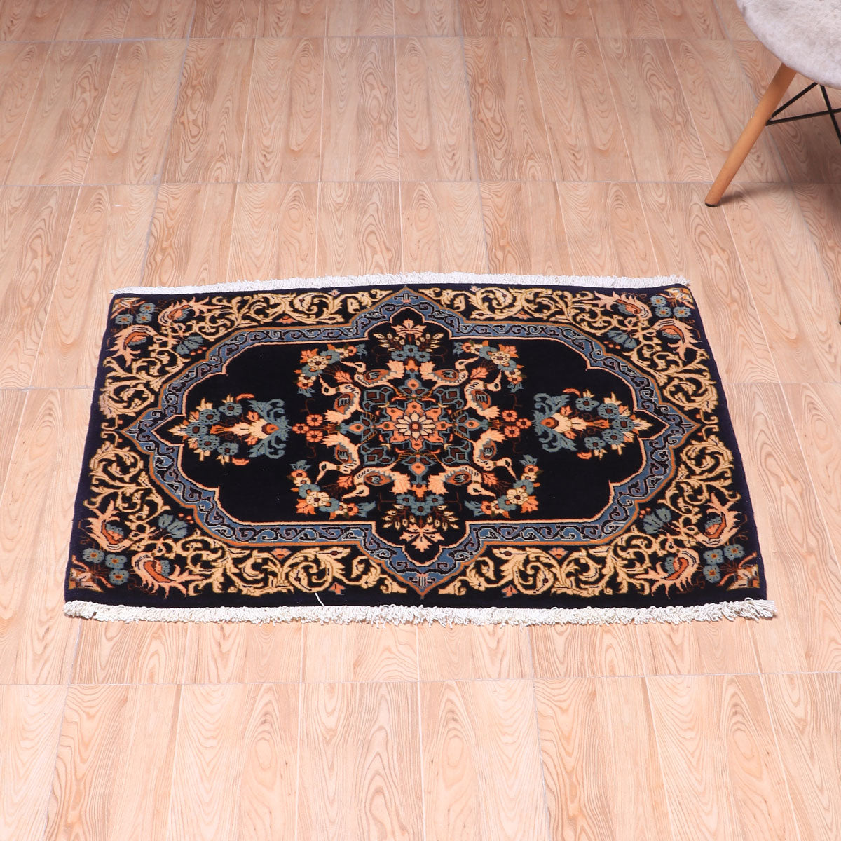 ペルシャ絨毯(イラン産)ケルマン 99×73cm(FS-70049)