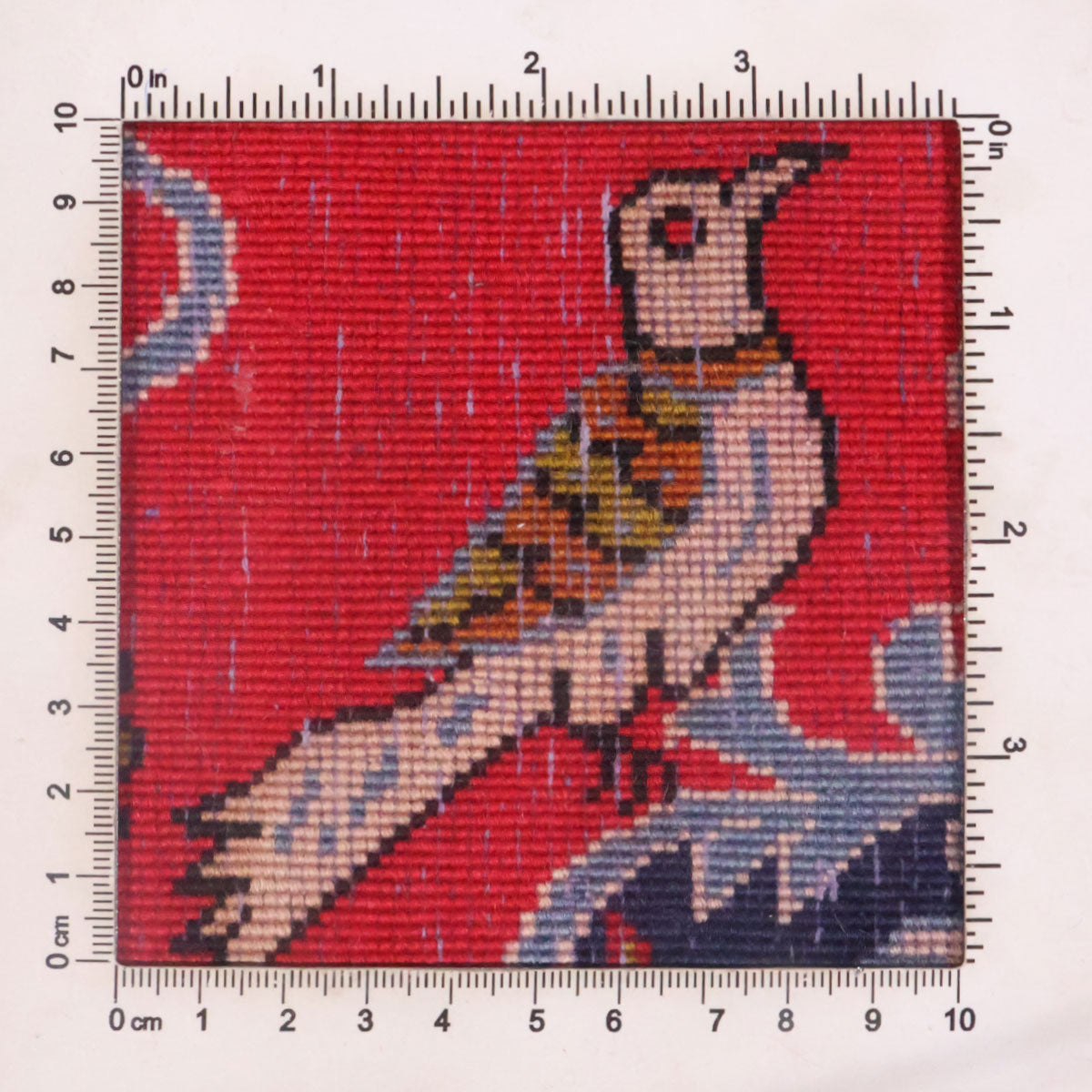 ペルシャ絨毯(イラン産)カーシャーン 97×67cm(FS-70052)