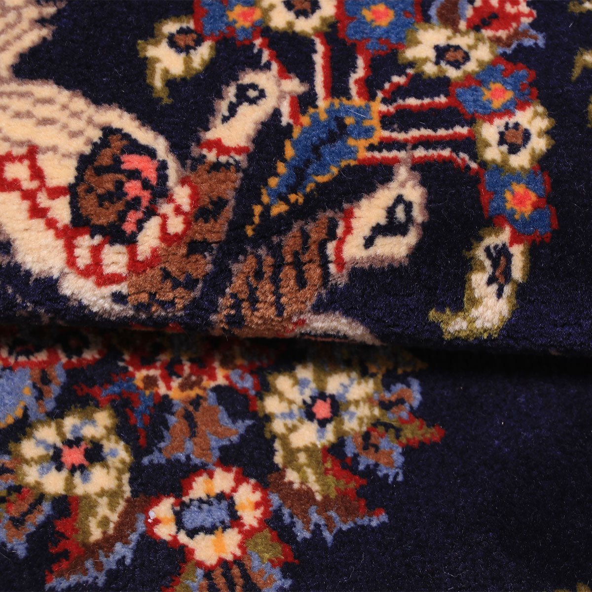 ペルシャ絨毯(イラン産)カーシャーン 101×67cm(FS-70054)