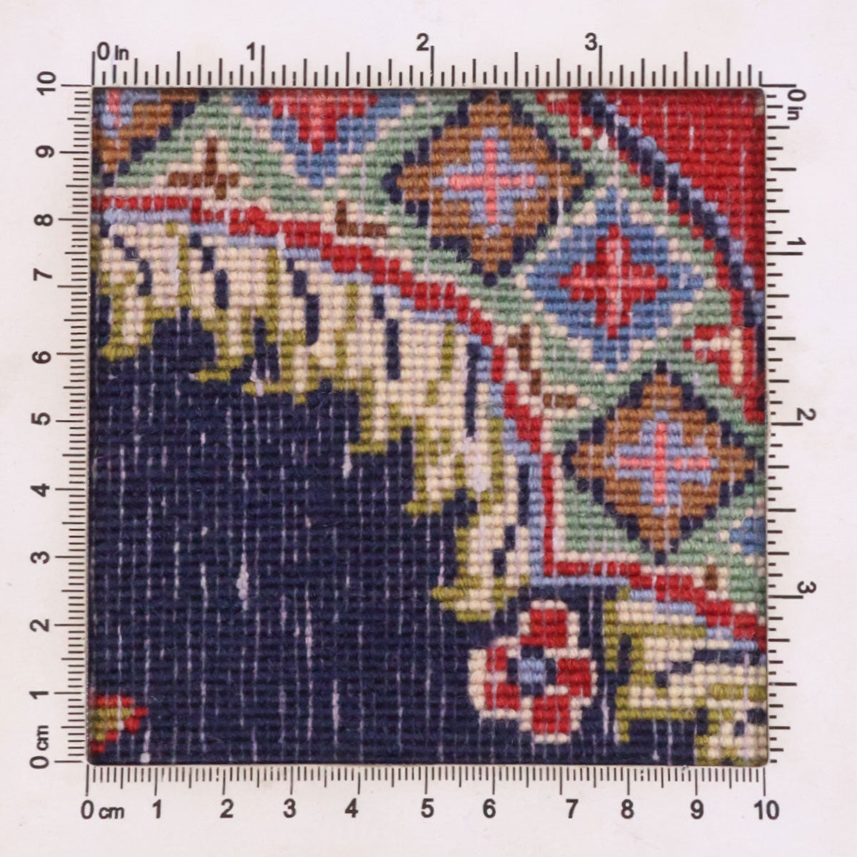 ペルシャ絨毯(イラン産)カーシャーン 101×67cm(FS-70054)
