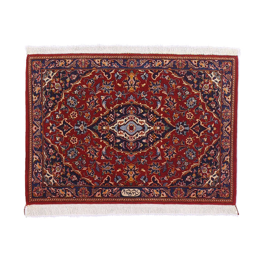 ペルシャ絨毯(イラン産)カーシャーン 96×68cm(FS-70055)