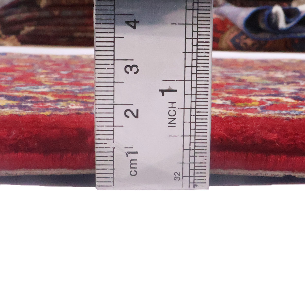 ペルシャ絨毯(イラン産)カーシャーン 96×68cm(FS-70055)