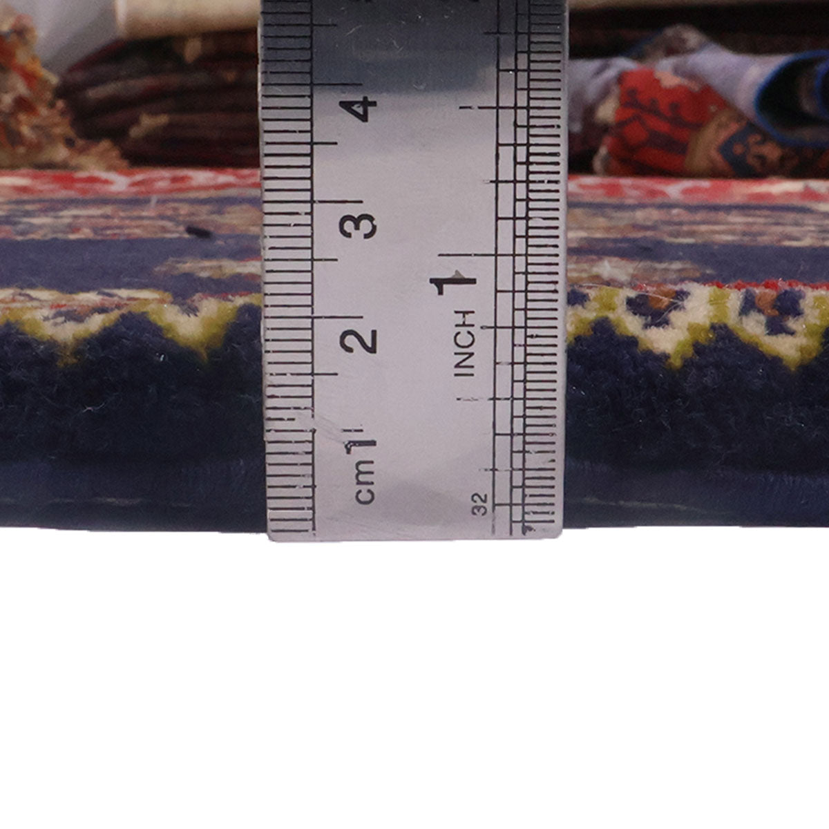 ペルシャ絨毯(イラン産)カーシャーン 102×63cm(FS-70057)