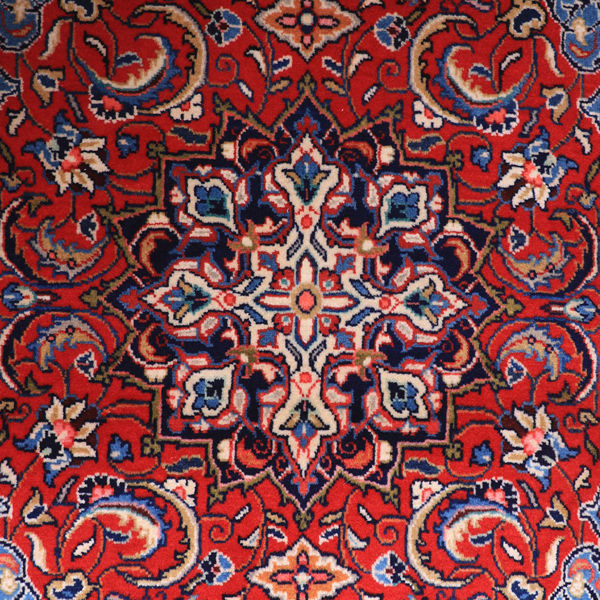 ペルシャ絨毯(イラン産)サルーク 132×79cm(FS-70058)